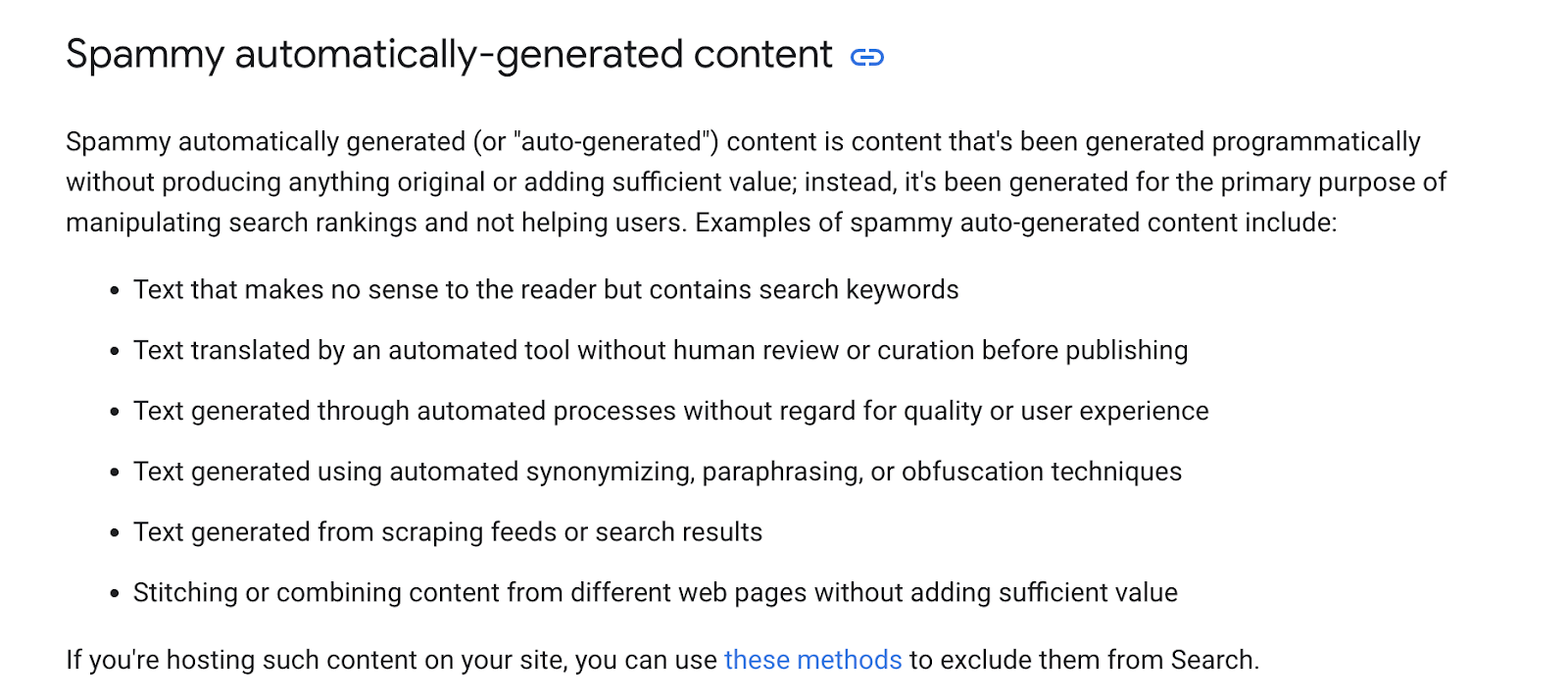 Google profits from AI content spam generated by ChatGPT and LLMs